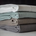 cotton chevron blanket