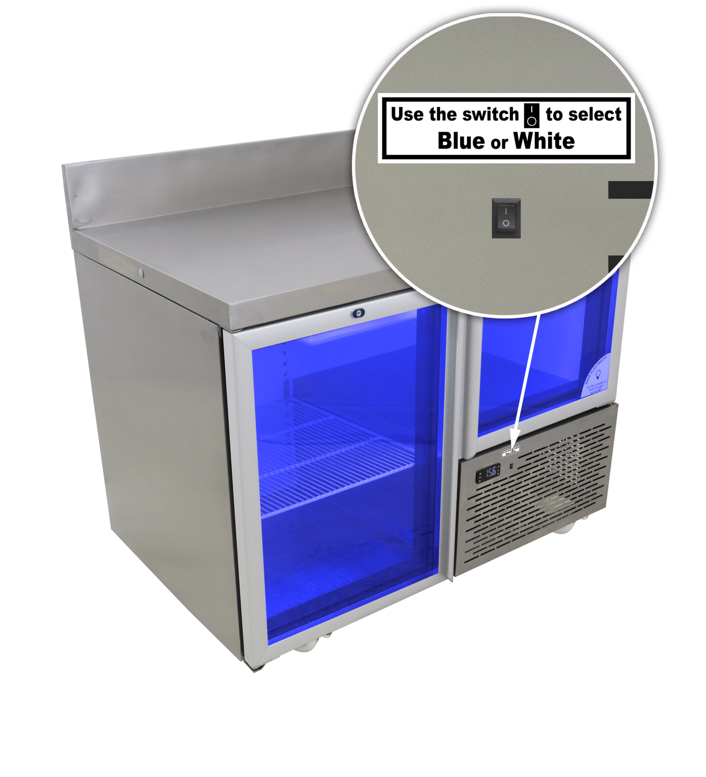 Under Bar Rack Palfridge EB1150BG Under Bar Cooler – 373L Stainless Steel Commercial ...