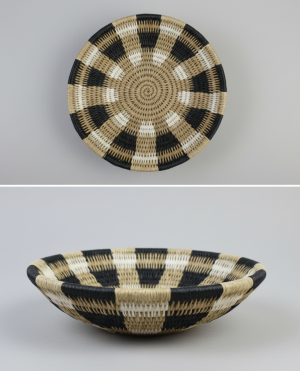 Edlangeni Bowl 22x5cm – Handwoven Artisan Bowls solitude