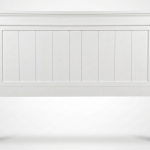 Ashleigh Solid Wood Headboard – Classic Panel Bed Headboard White