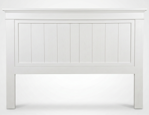 Ashleigh Solid Wood Headboard – Classic Panel Bed Headboard White