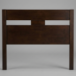 Block Solid Wood Headboard