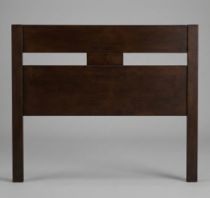 Block Solid Wood Headboard