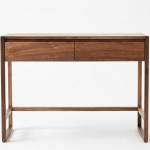 Mia 2-Drawer Wood Dresser – Modern Solid Wood Console Table