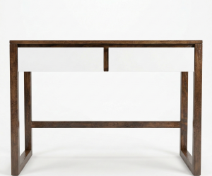 Oslo 2-Drawer Wood Dresser – Modern Solid Wood Console Table